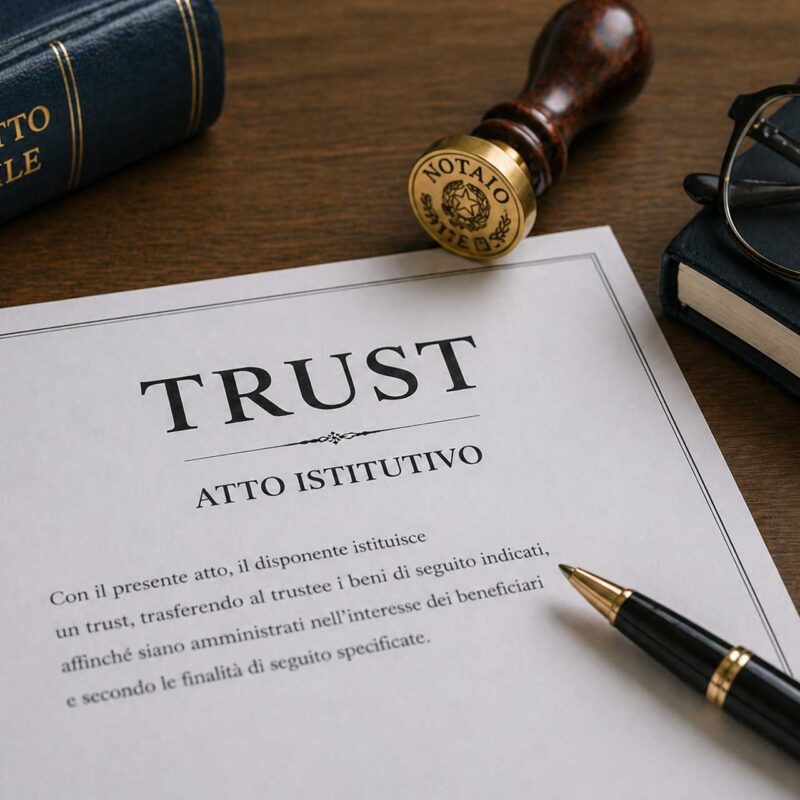 Cambio trustee e tassazione del trust: documento e atto notarile