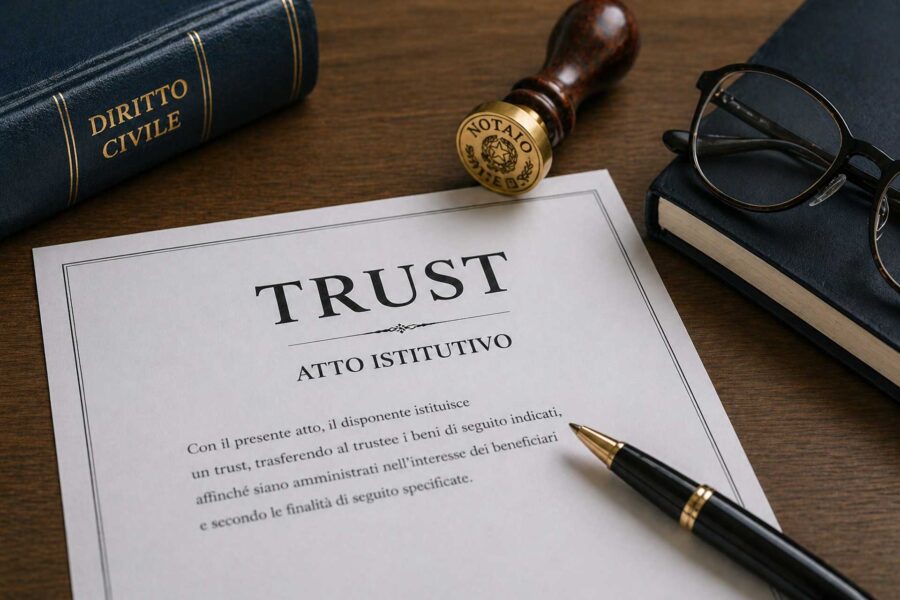 Cambio trustee e tassazione del trust: documento e atto notarile